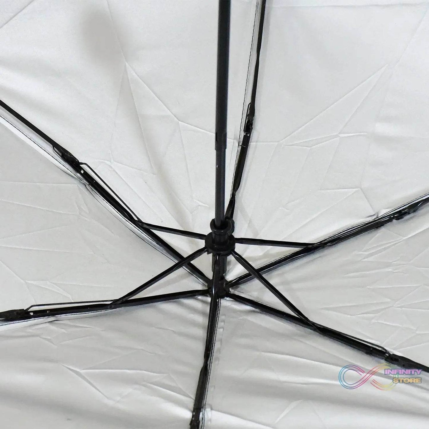 3 - Fold Sun & Rain Protective Foldable Umbrella (1 Pc) - infinityexculsivestore.com