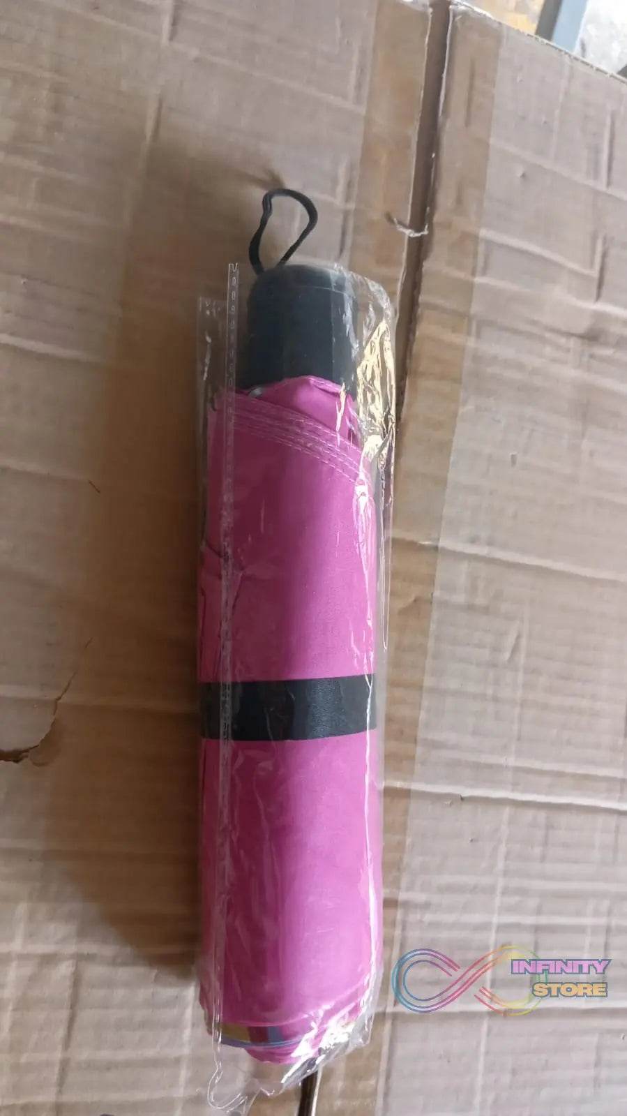 3 - Fold Sun & Rain Protective Foldable Umbrella (1 Pc) - infinityexculsivestore.com