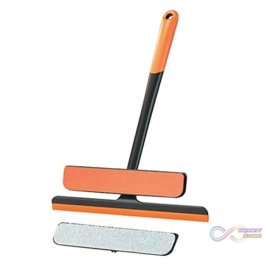 3 in 1 Glass Wiper used in all kinds of household and official places for cleaning and wiping of floors, glasses and dust etc. - infinityexculsivestore.com