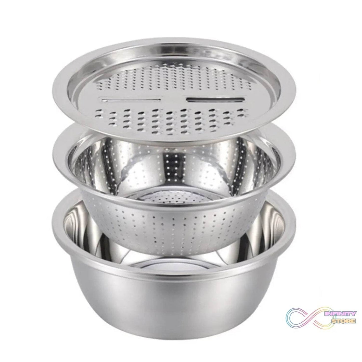 3 in 1 Kitchen Multipurpose Julienne Grater Salad Maker - infinityexculsivestore.com