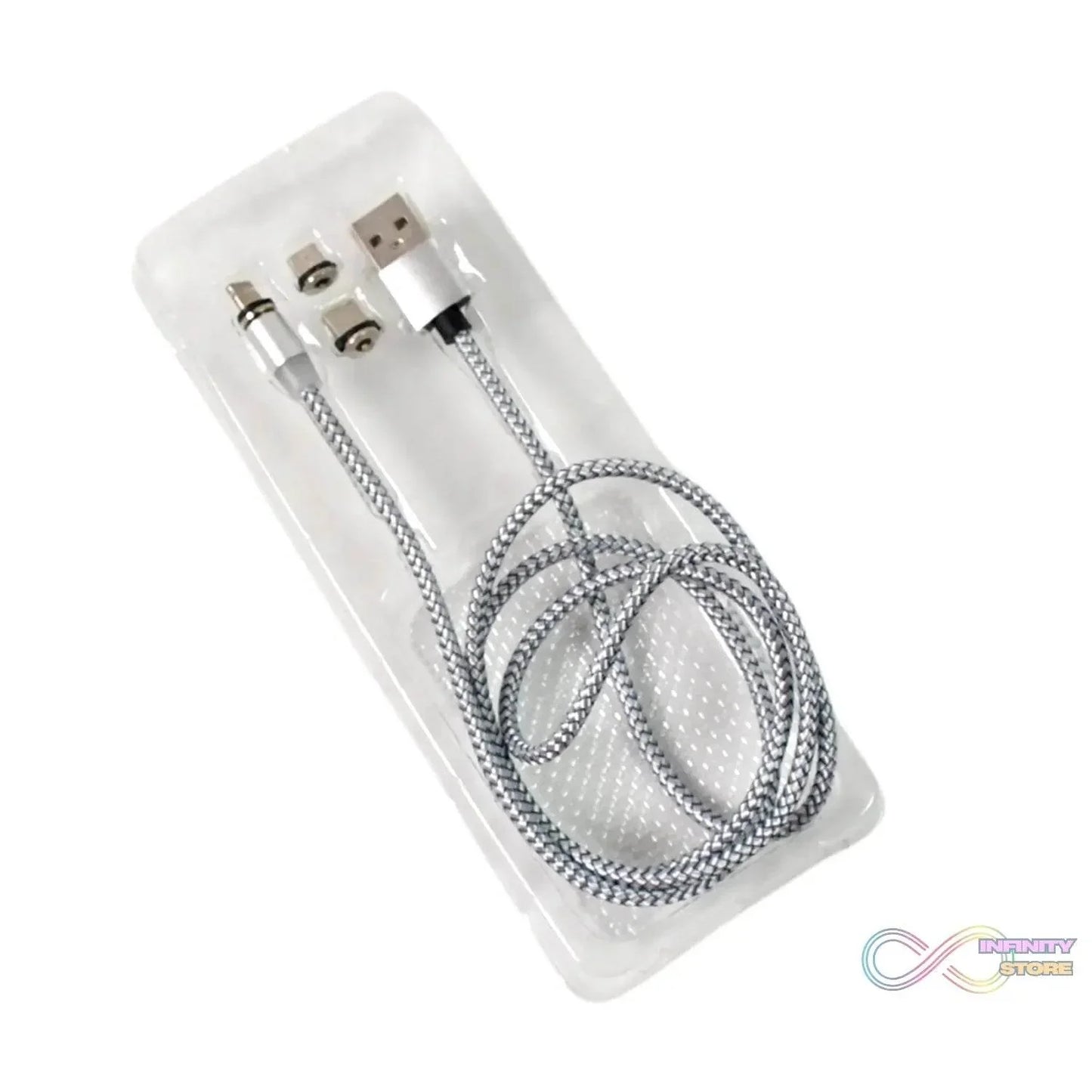 3 in 1 Magnetic Multi Charging Cable (1 Pc) - infinityexculsivestore.com