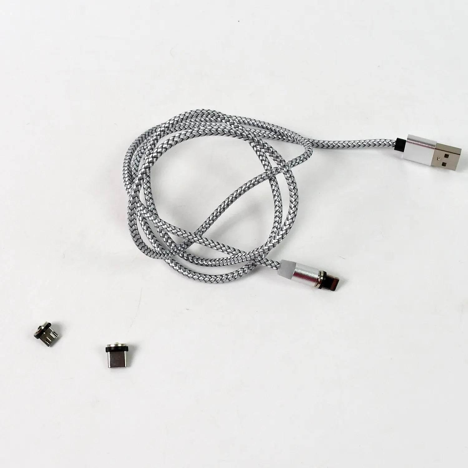 3 in 1 Magnetic Multi Charging Cable (1 Pc) - infinityexculsivestore.com