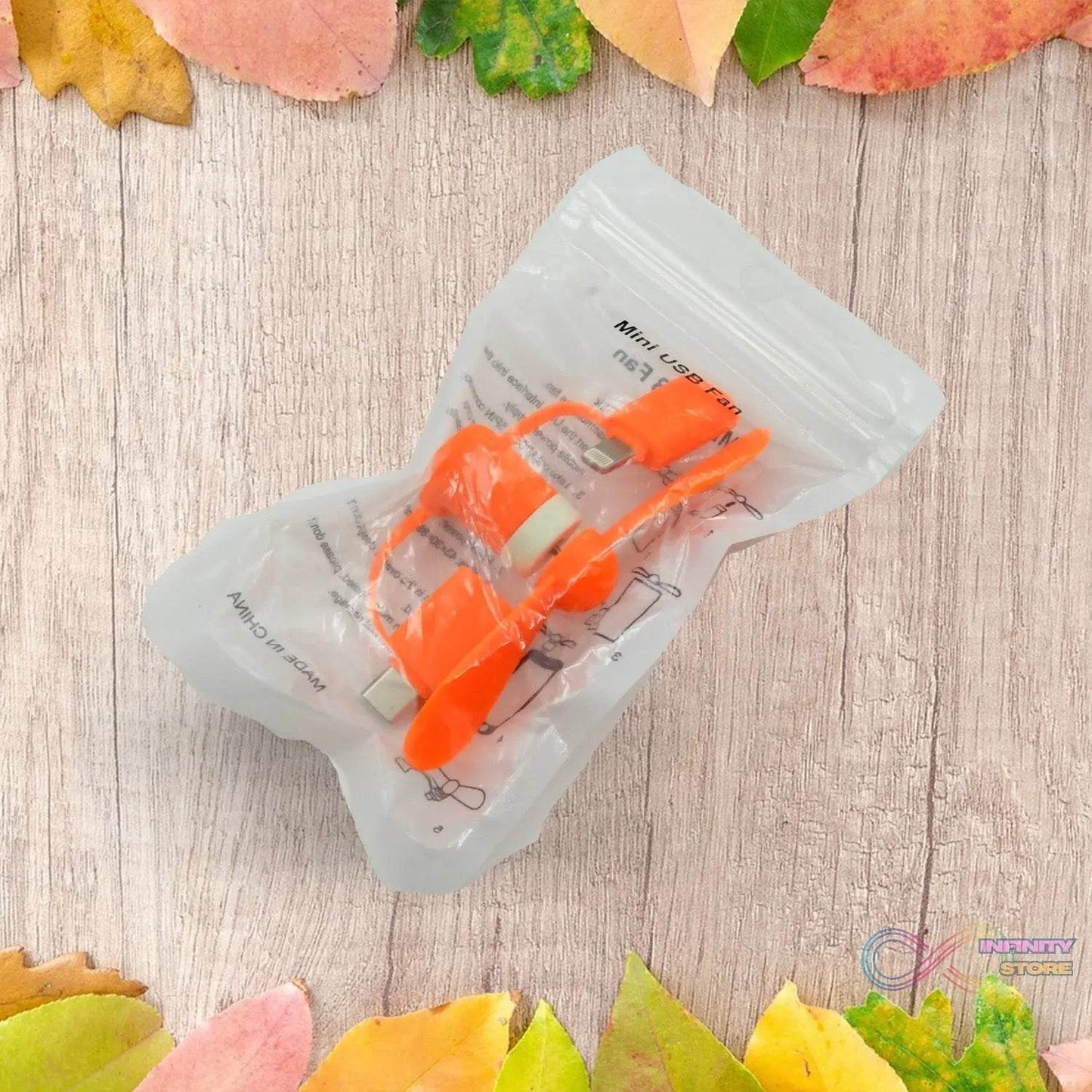 3-in-1 Mini Fan: Portable Cooling for Android, iPhone & Type-C (1 Pc) - infinityexculsivestore.com