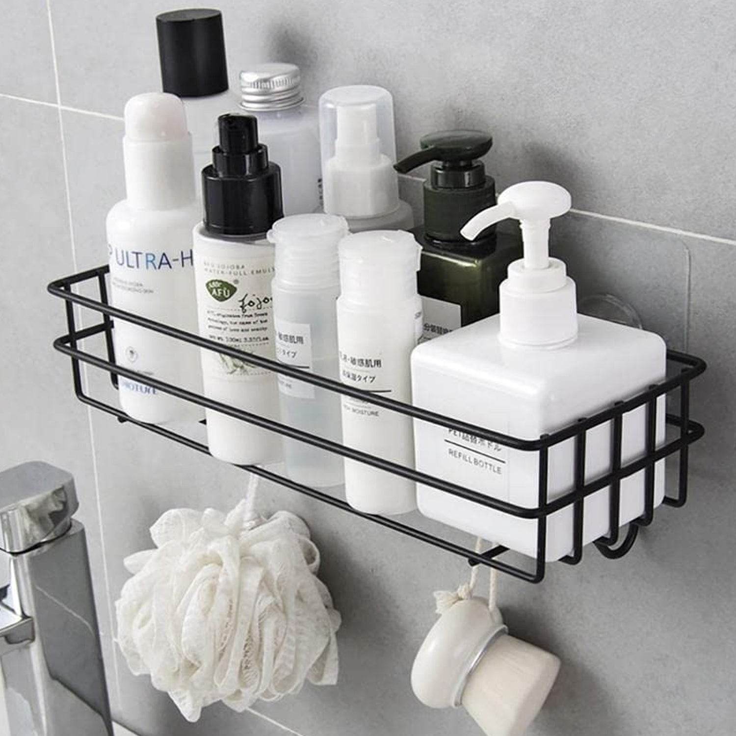 3 in 1 Shower Shelf Rack for storing and holding various household stuffs and items etc. - infinityexculsivestore.com