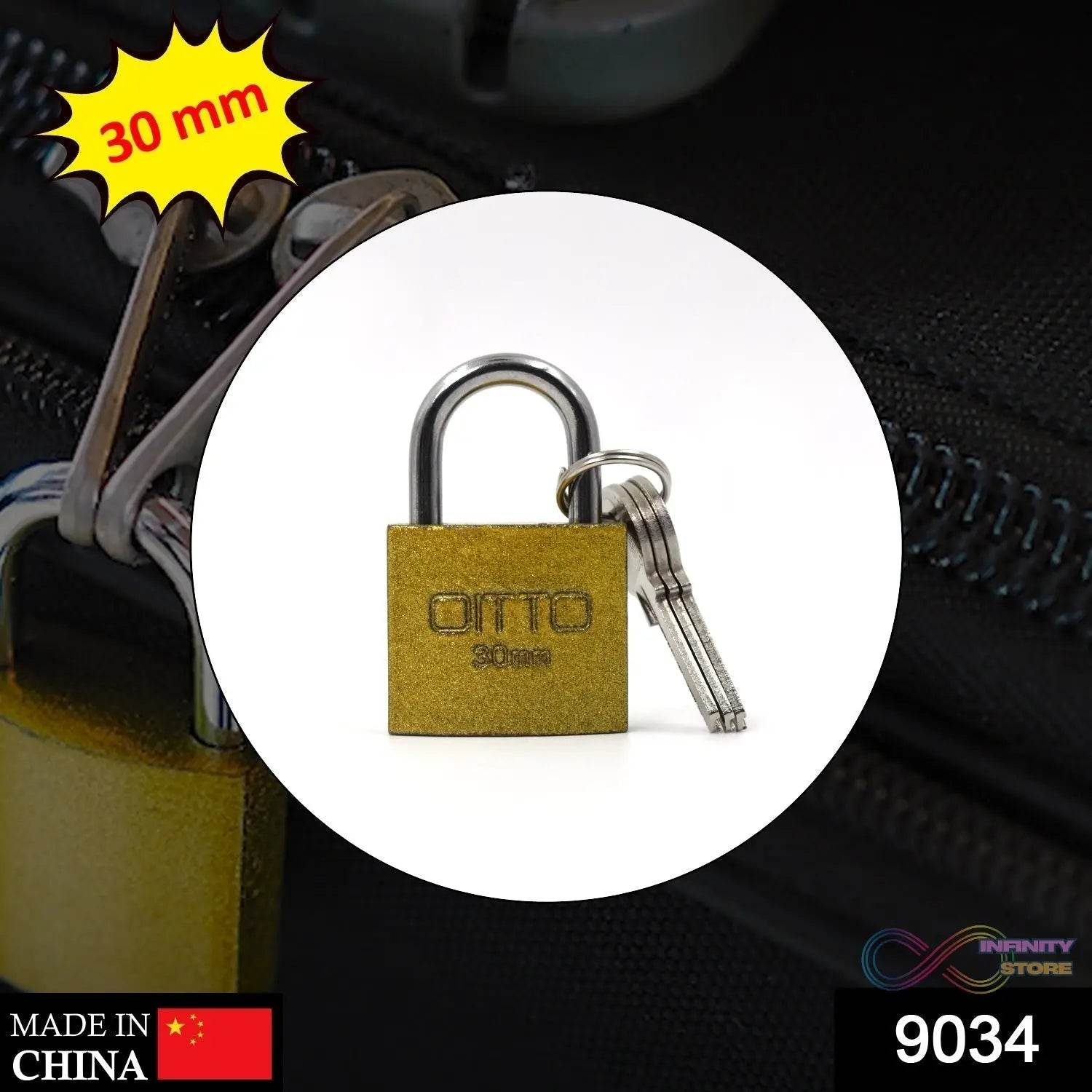 30 Mm Lock N Key Used For Security Purposes In Important Places. - infinityexculsivestore.com