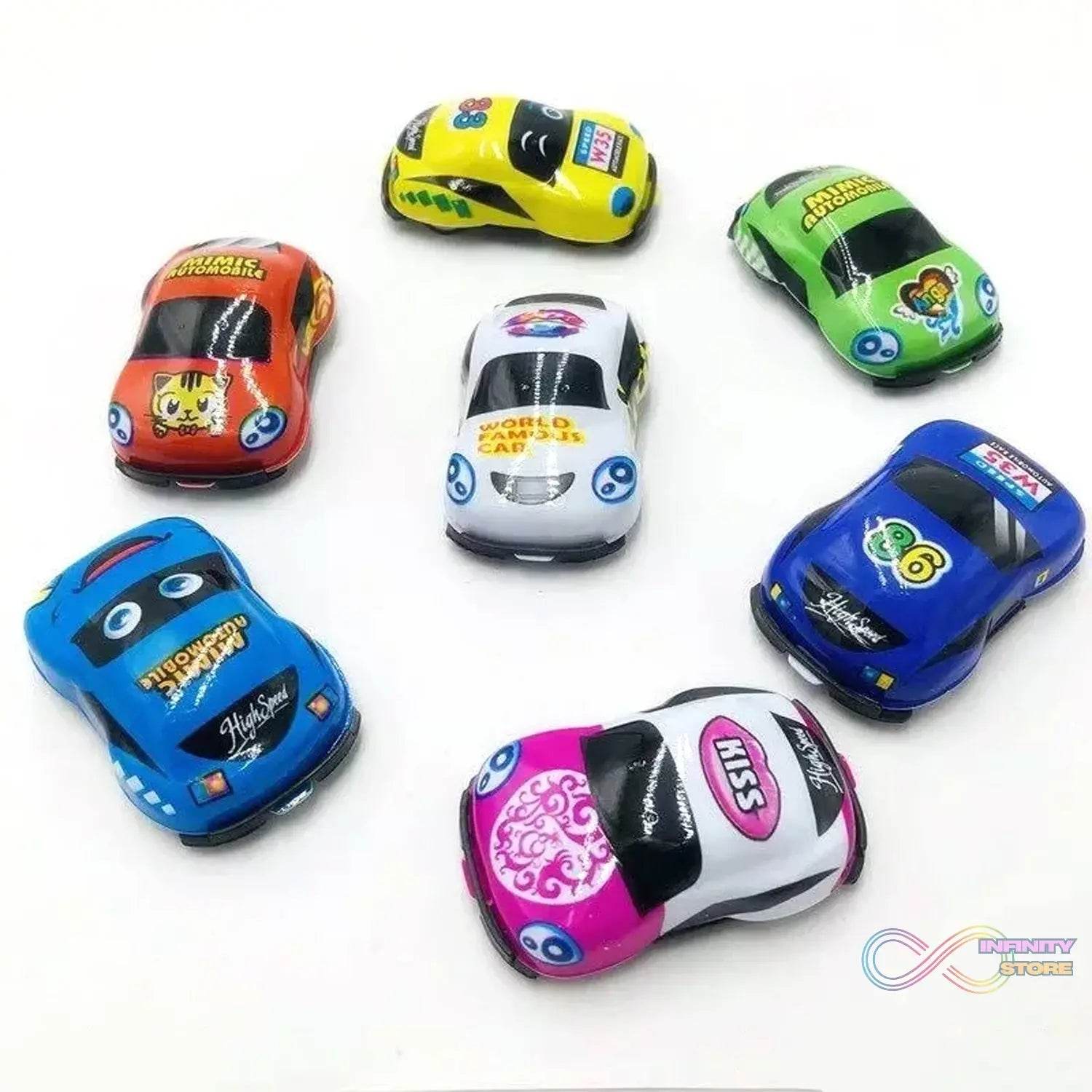 30 Pc Mini Pull Back Car Widely Used By Kids And Children’s For Playing Purposes. - infinityexculsivestore.com