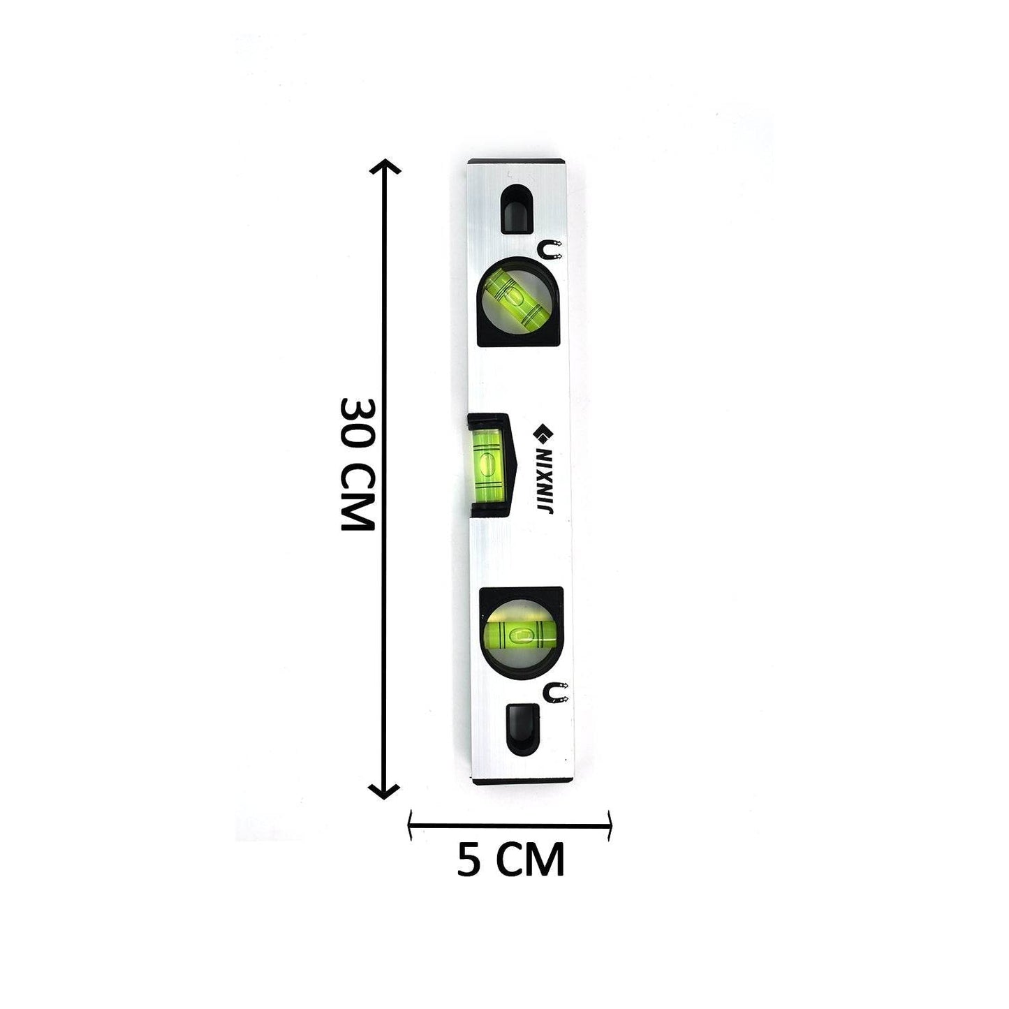 30 cm Aluminum Alloy Magnetic Torpedo Level Metric Rulers - infinityexculsivestore.com