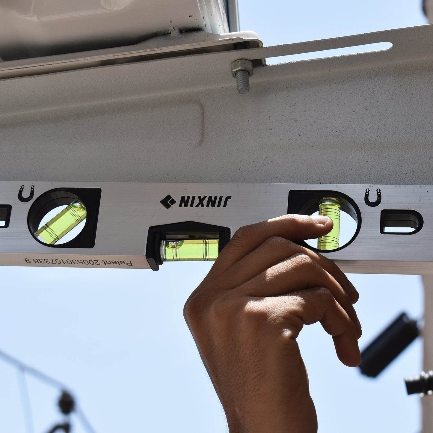 30 cm Aluminum Alloy Magnetic Torpedo Level Metric Rulers - infinityexculsivestore.com
