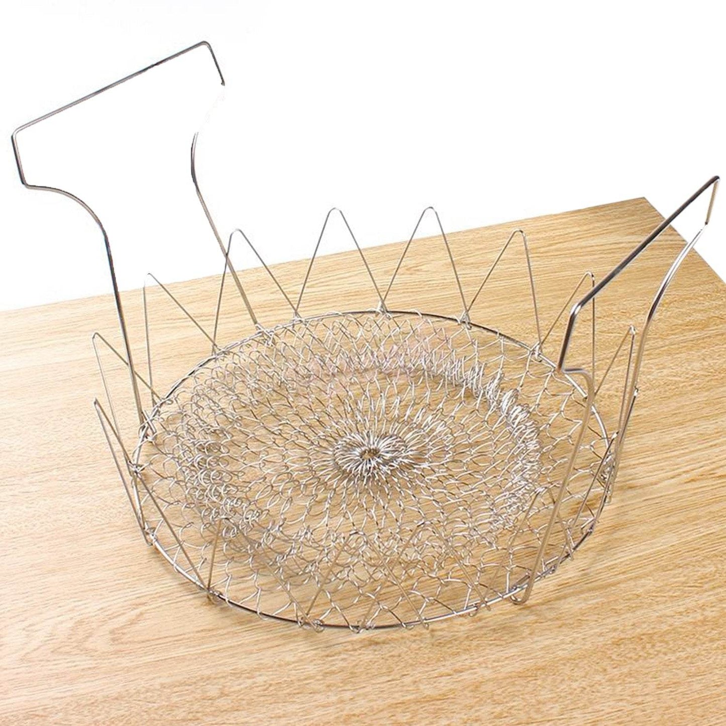 Foldable Strainer Chef Basket - infinityexculsivestore.com