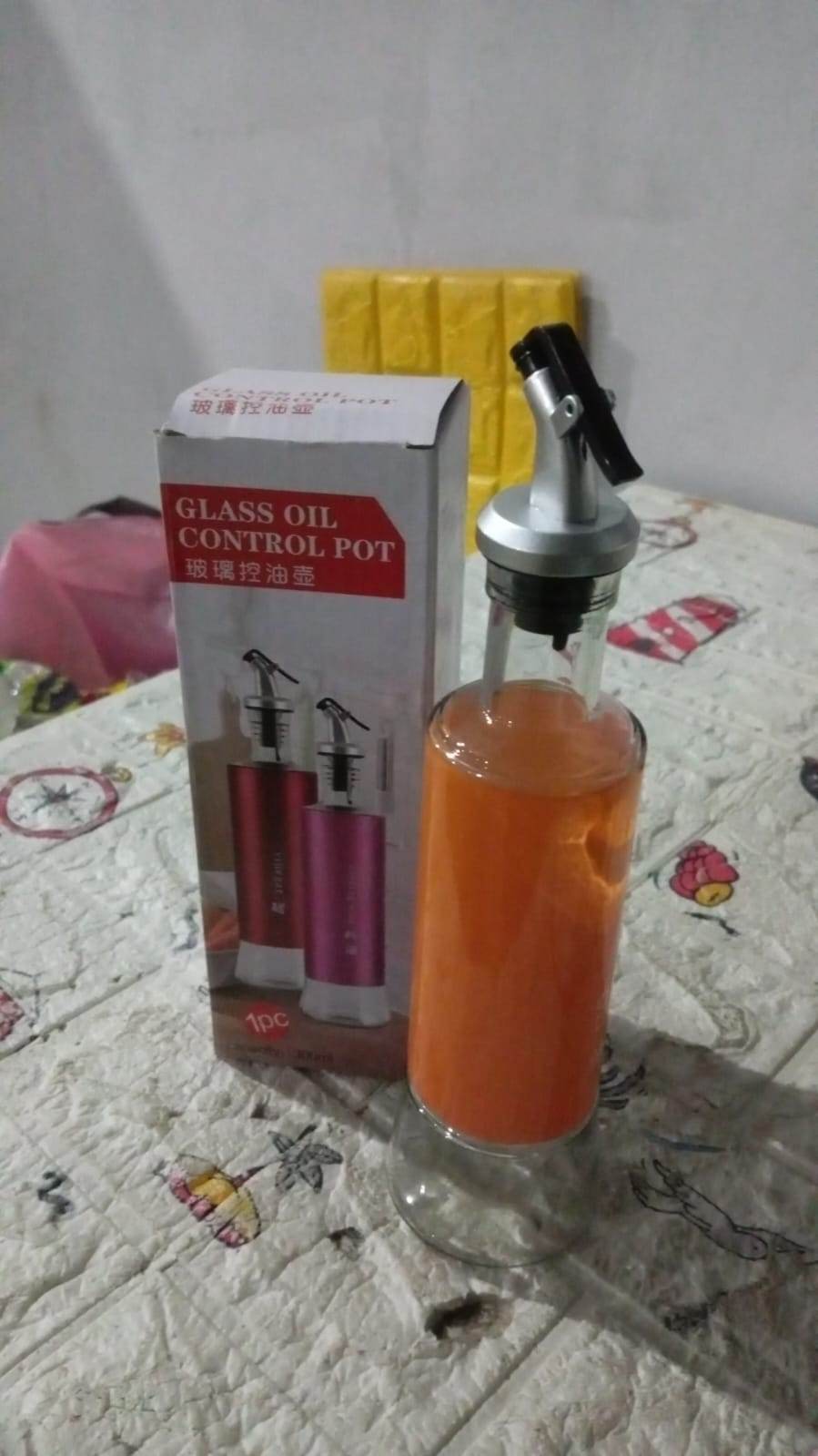 300 ML Olive Oil Dispenser Bottle Leakproof Condiment Glass Container Non- Drip Spout Soy Sauce Vinegar Cruet Bottle for Kitchen Cooking BBQ Fry for Kicthen Home (300 ML) - infinityexculsivestore.com