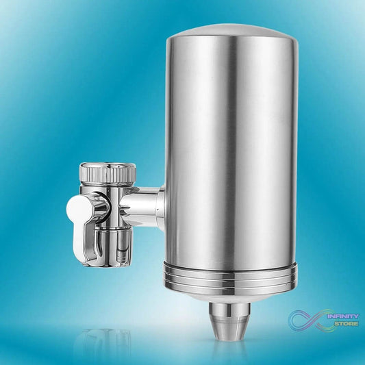 304 Stainless Steel Faucet Mount Water Filter, Water Purifier (1 Set) - infinityexculsivestore.com