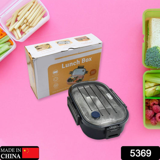 304 Stainless Steel Thermal Lunch Box Leakproof Food Storage Containers, 2-Compartment Lunch Box, Lunch Box for Boys, Girls, Kids, School & Office (500ML) - infinityexculsivestore.com