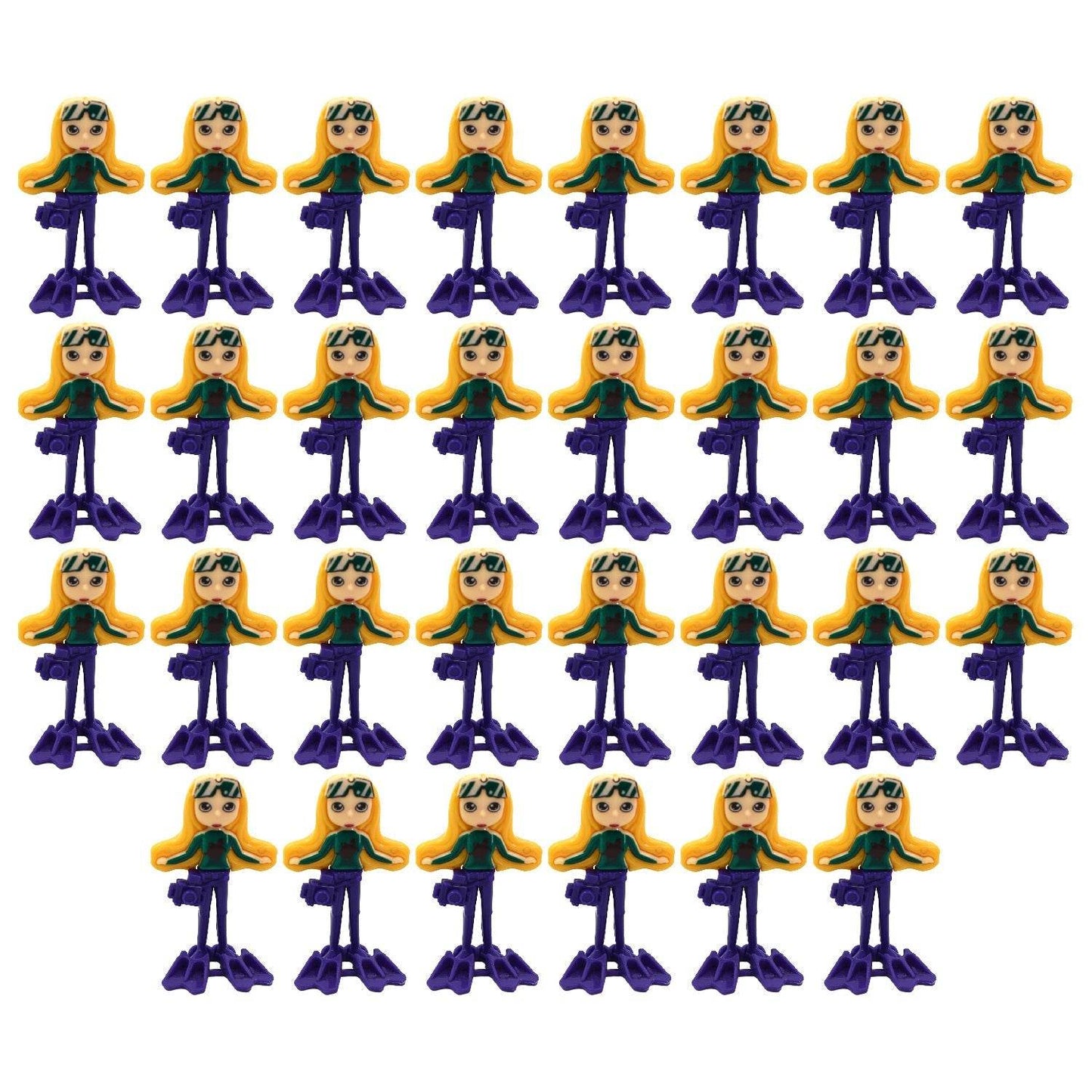 30pc Colorful mermaid (jalapari) dolls toy - infinityexculsivestore.com