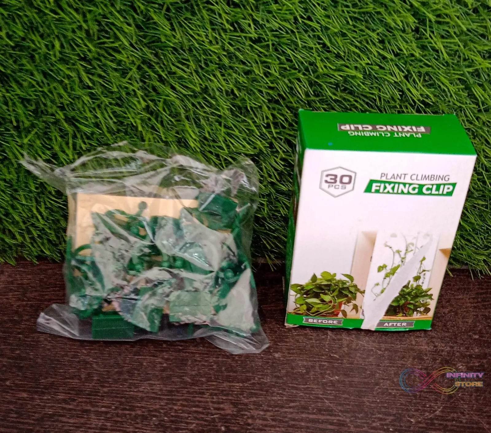 30pcs wall Plant Climbing Clip widely used for holding plants and poultry purposes and all (Box/30 Pcs Set) - infinityexculsivestore.com
