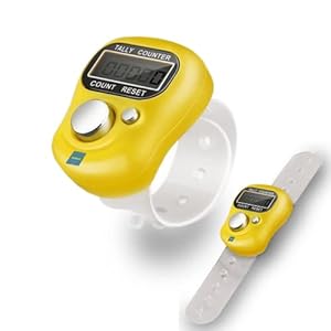 ASTROGHAR Digital Electronic Mini Finger Ring Head Hand Tally Japa Counter Pack of 1