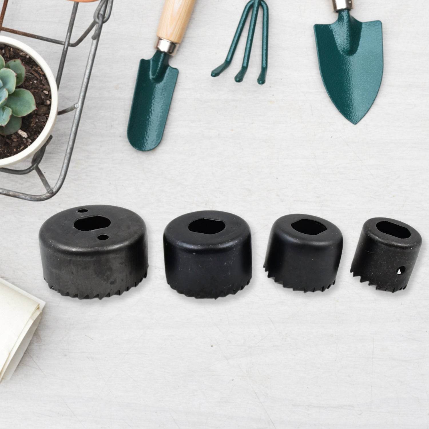 32 / 38 / 44 / 54 mm Hole Saw Cutter with Mandrel 32 - 54 mm (5 Pcs Set) - infinityexculsivestore.com