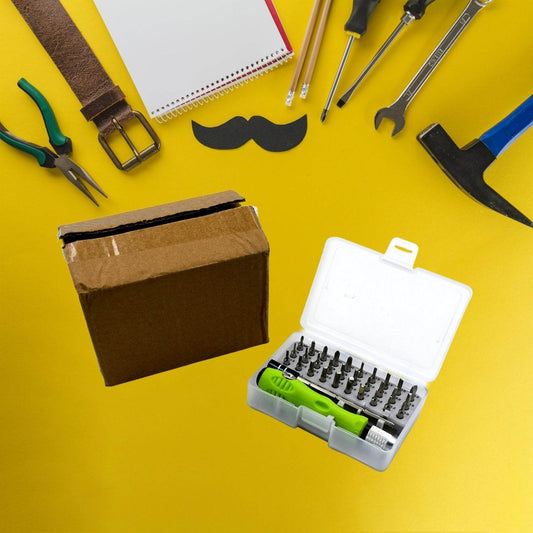 32 In 1 Mini Screwdriver Bits Set With Magnetic Flexible Extension Rod For Home Appliance, Laptop, Mobile and Computer Repairing - infinityexculsivestore.com