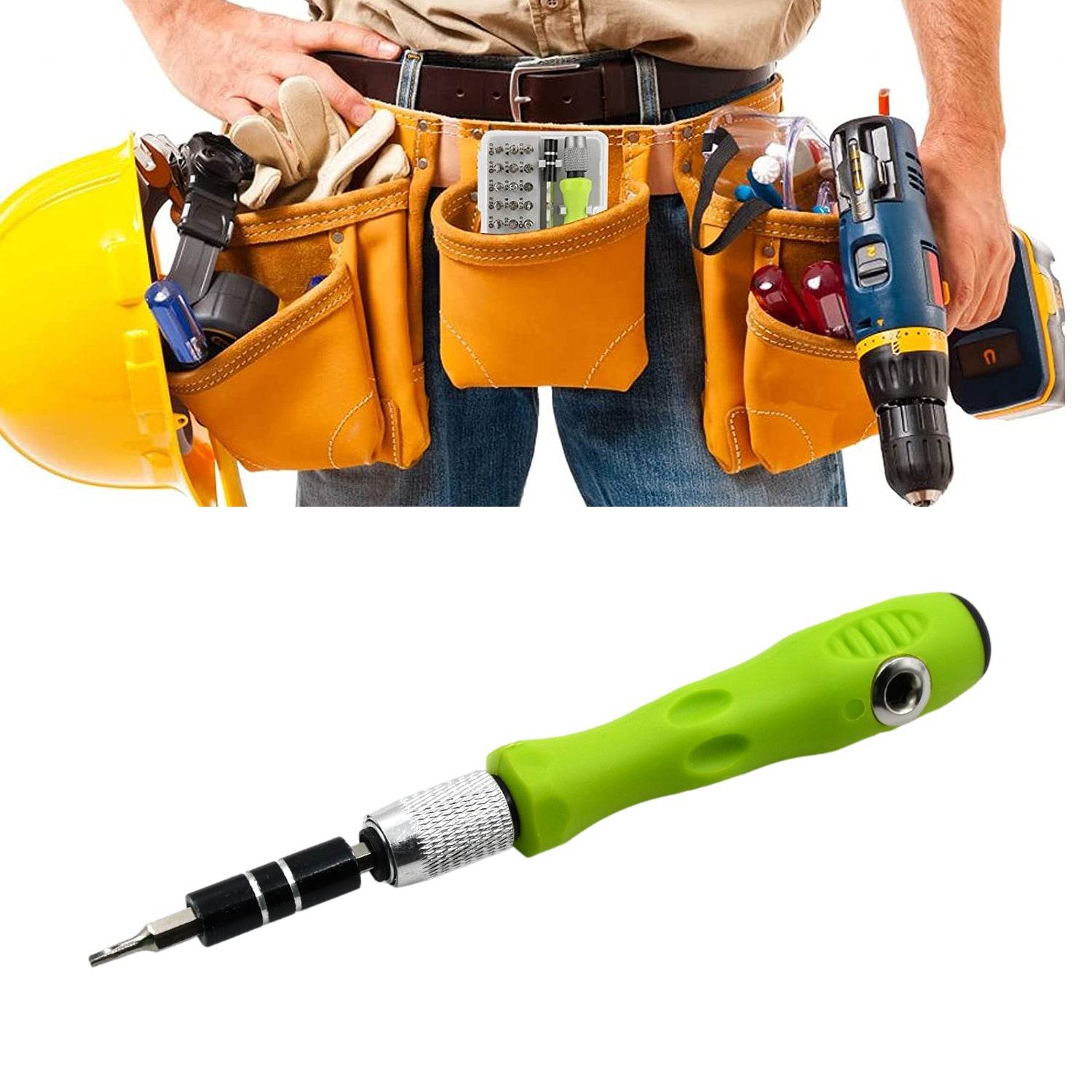 32 In 1 Mini Screwdriver Bits Set With Magnetic Flexible Extension Rod For Home Appliance, Laptop, Mobile and Computer Repairing - infinityexculsivestore.com