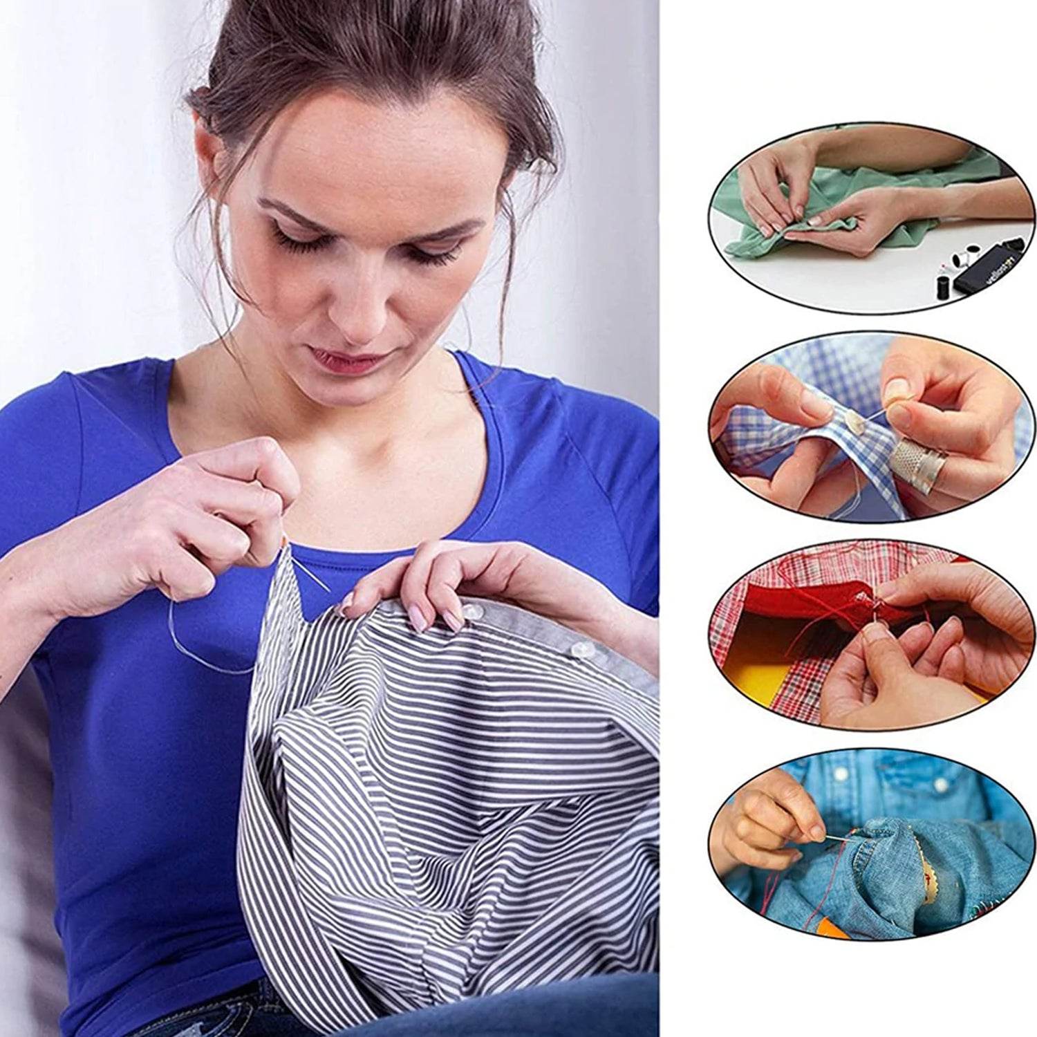 33Pc Purse Sewing Set For Carrying Various Sewing Items And Stuffs In It. - infinityexculsivestore.com