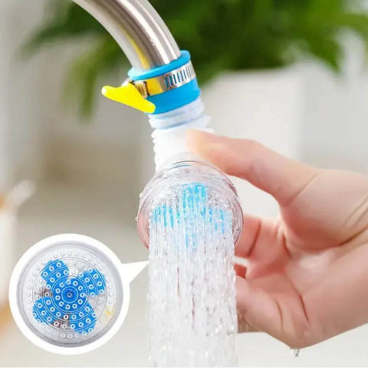 360Β° Adjustable Rotating Water Saving Nozzle Shower Head Faucet Multiple Types of Output Water Valve Splash Regulator Filter Kitchen Tap Accessories, Bathroom Use (1 Pc) - infinityexculsivestore.com