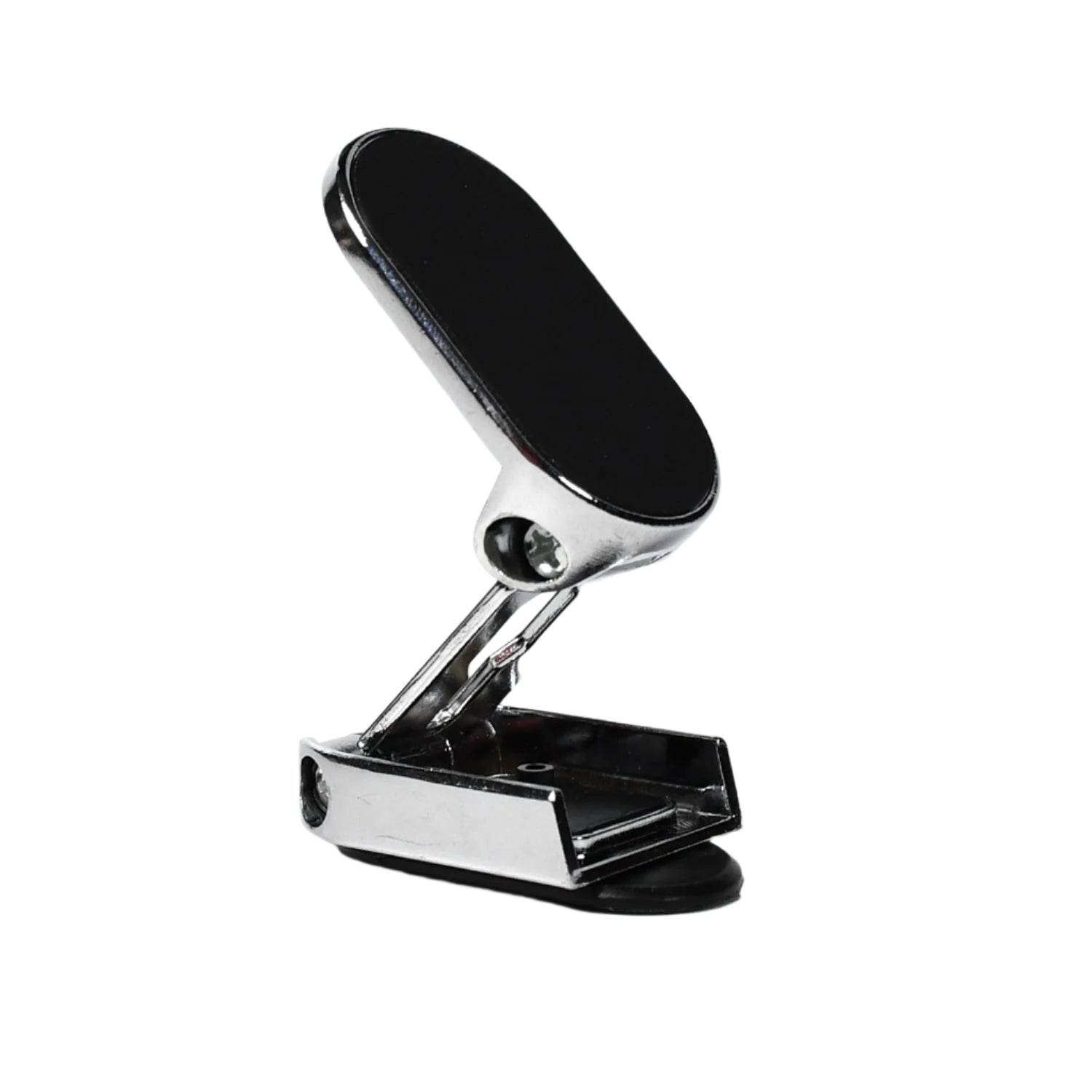 360 Degree Rotating Magnetic Car Phone Holder | Metal Folding Car Phone Holder | New Alloy Folding Magnetic Car Phone Holder (Pack of 1) - infinityexculsivestore.com