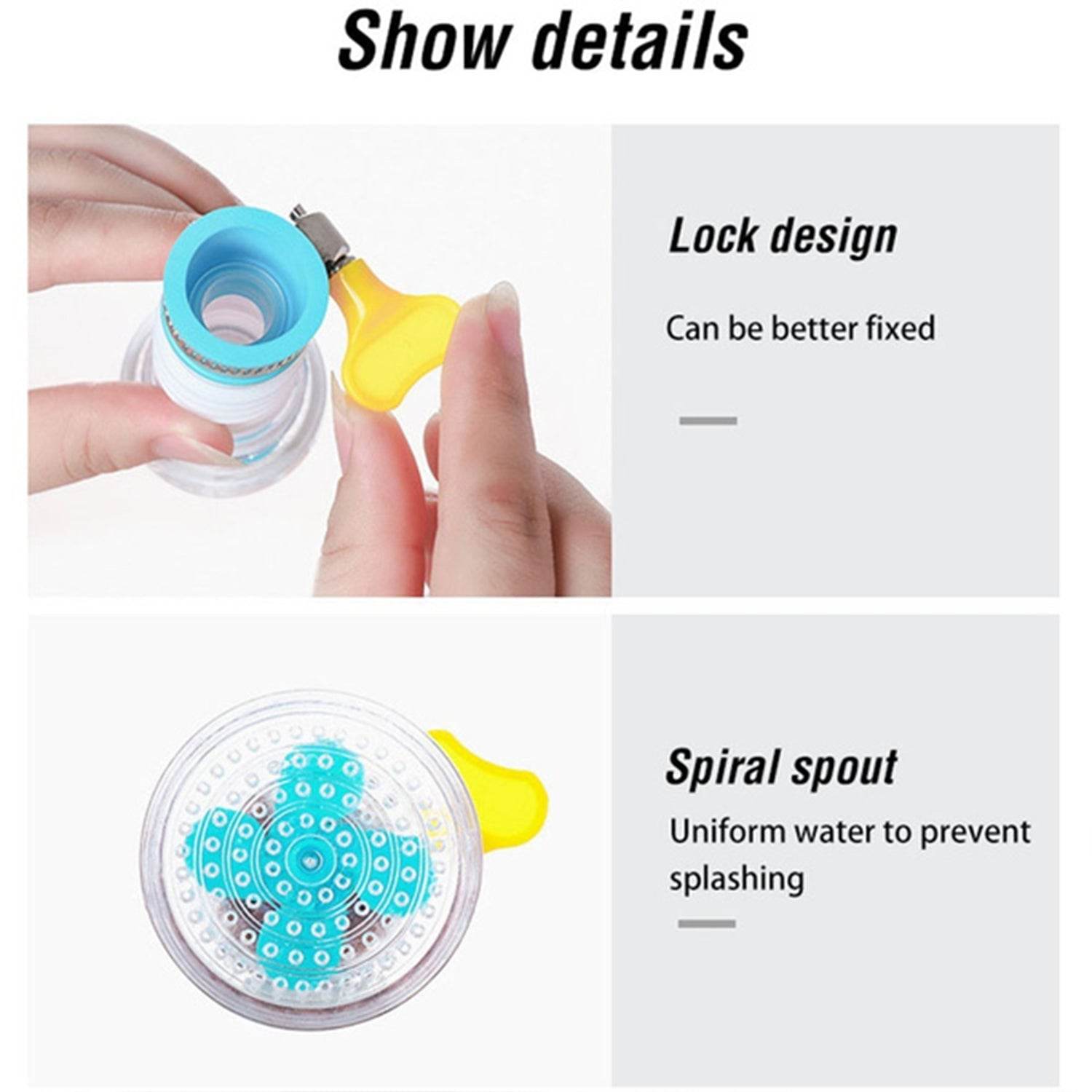 360 Degree Water Saving Faucet Expandable Water Valve Splash Regulator - infinityexculsivestore.com