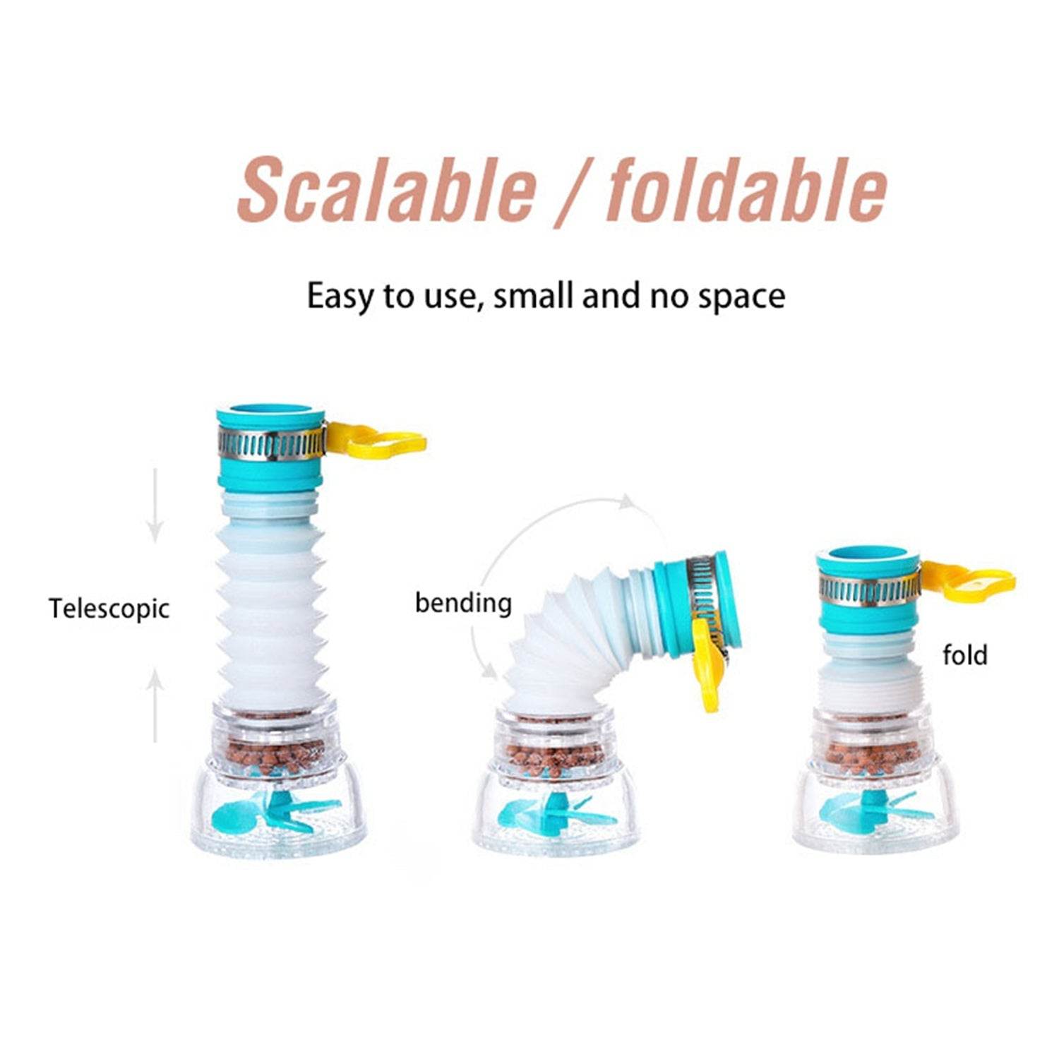 360 Degree Water Saving Faucet Expandable Water Valve Splash Regulator - infinityexculsivestore.com