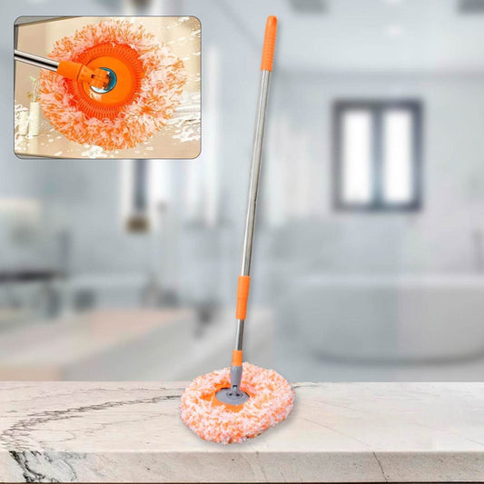 360Β° Rotatable Ceiling Dust Cleaning Mop Extendable Long Lightweight Handle Mop Heads Pad, Spin Scrubber for Ceiling Floor Bathroom Kitchen Tile - infinityexculsivestore.com