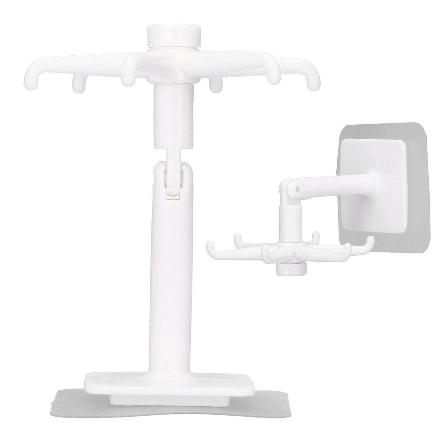 360° Rotating Folding Hook Self-Adhesive Waterproof Wall Mounted Hook - infinityexculsivestore.com