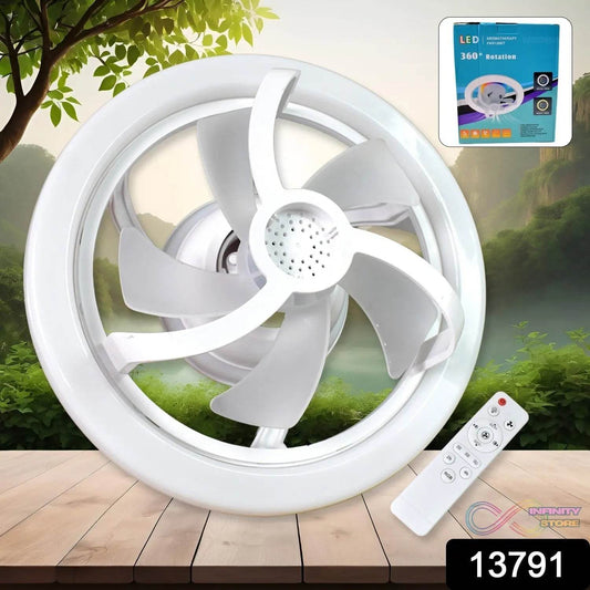 360Β° Rotation Ceiling Fan Light Smart Fan with Remote Control (1 Pc) - infinityexculsivestore.com