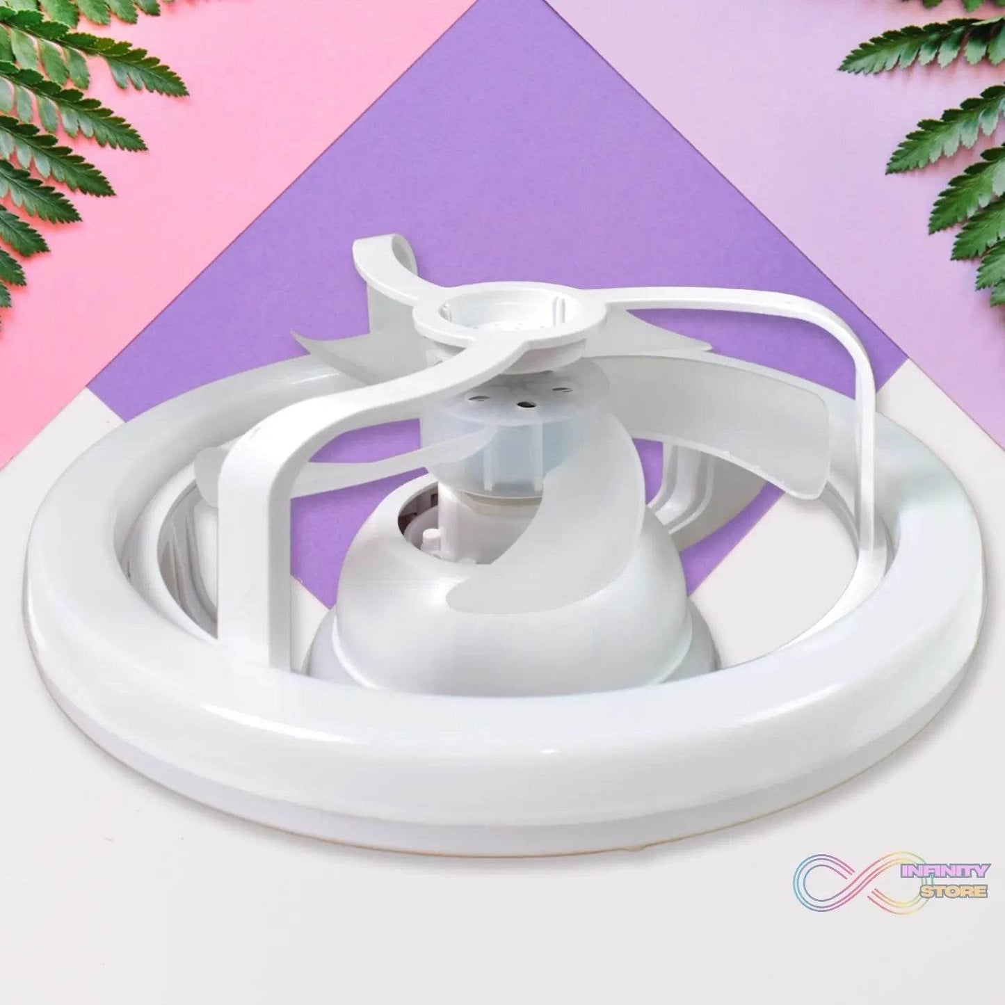 360° Rotation Ceiling Fan Light Smart Fan with Remote Control (1 Pc) - infinityexculsivestore.com