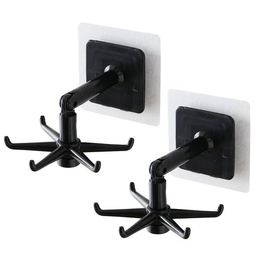 360° rotatable hooks for hanging (Pack of 2) (Brown Box) - infinityexculsivestore.com