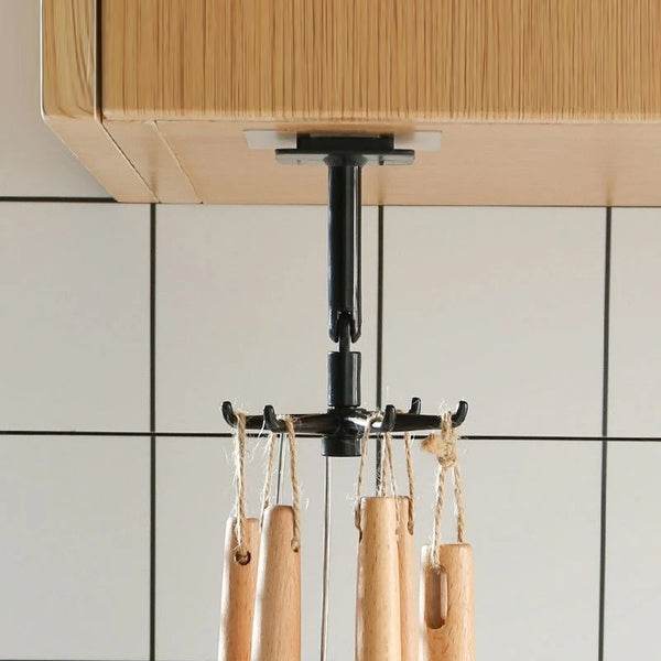360° rotatable hooks for hanging (Pack of 2) (Brown Box) - infinityexculsivestore.com