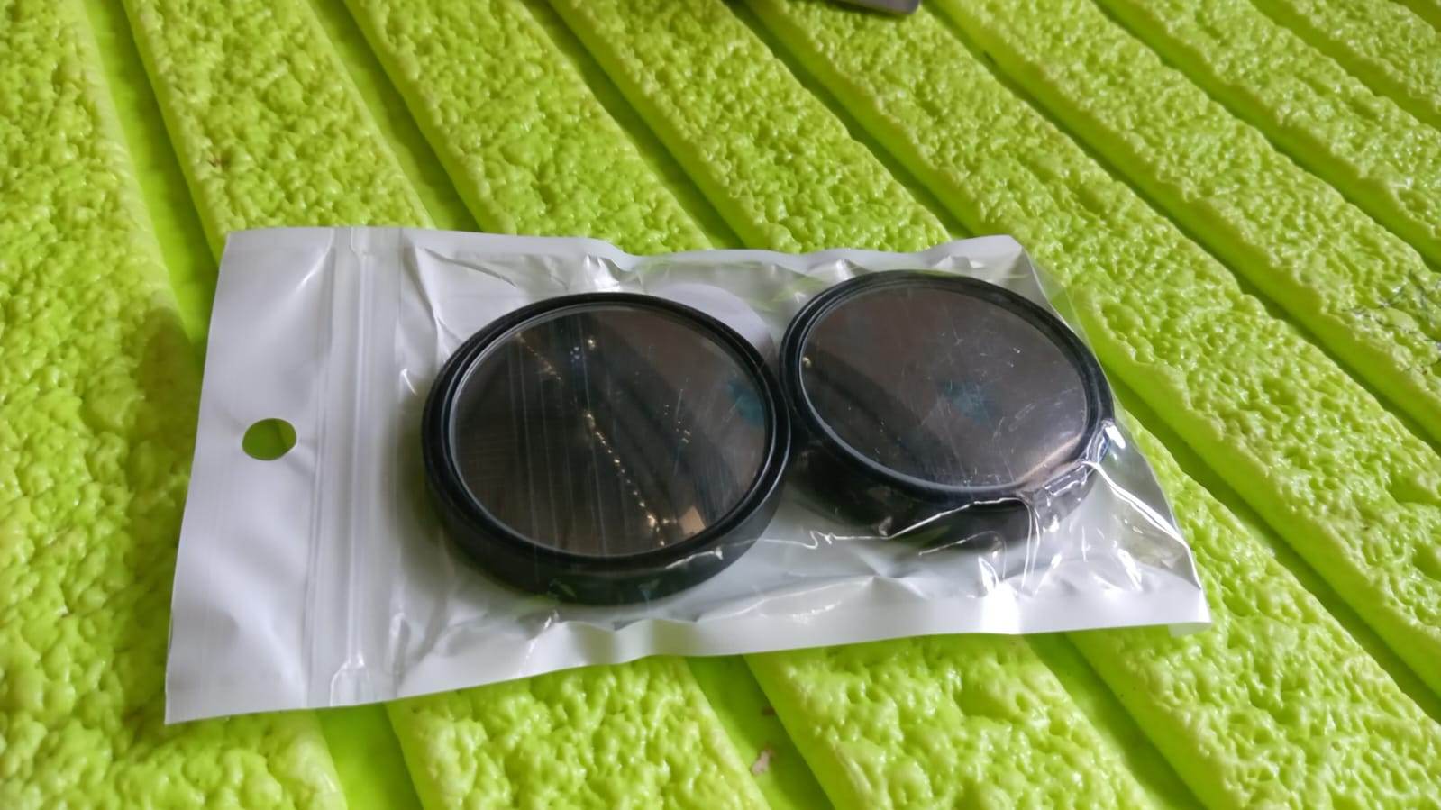 360DEGREE BLIND SPOT ROUND WIDE ANGLE ADJUSTABLE CONVEX REAR VIEW MIRROR - PACK OF 2 - infinityexculsivestore.com