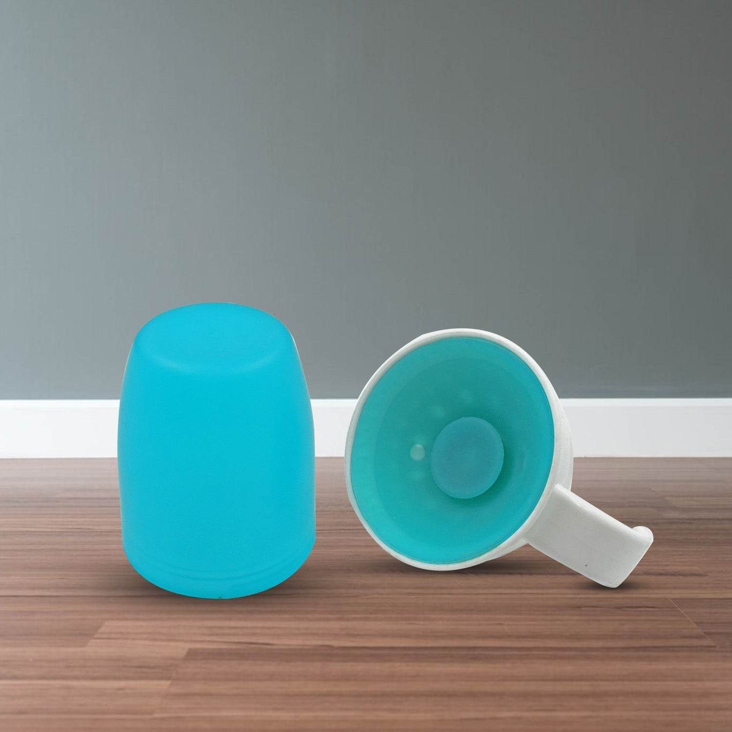 360d Magic Cup, Baby and Sippy Cup, Water and Weaning Cup 6+ to 12 Months, 7 oz/207 ml, Doidy Cup - Training Sippy Cups - Use from 3-6 Months to Toddler (1 Pc 207ML) - infinityexculsivestore.com