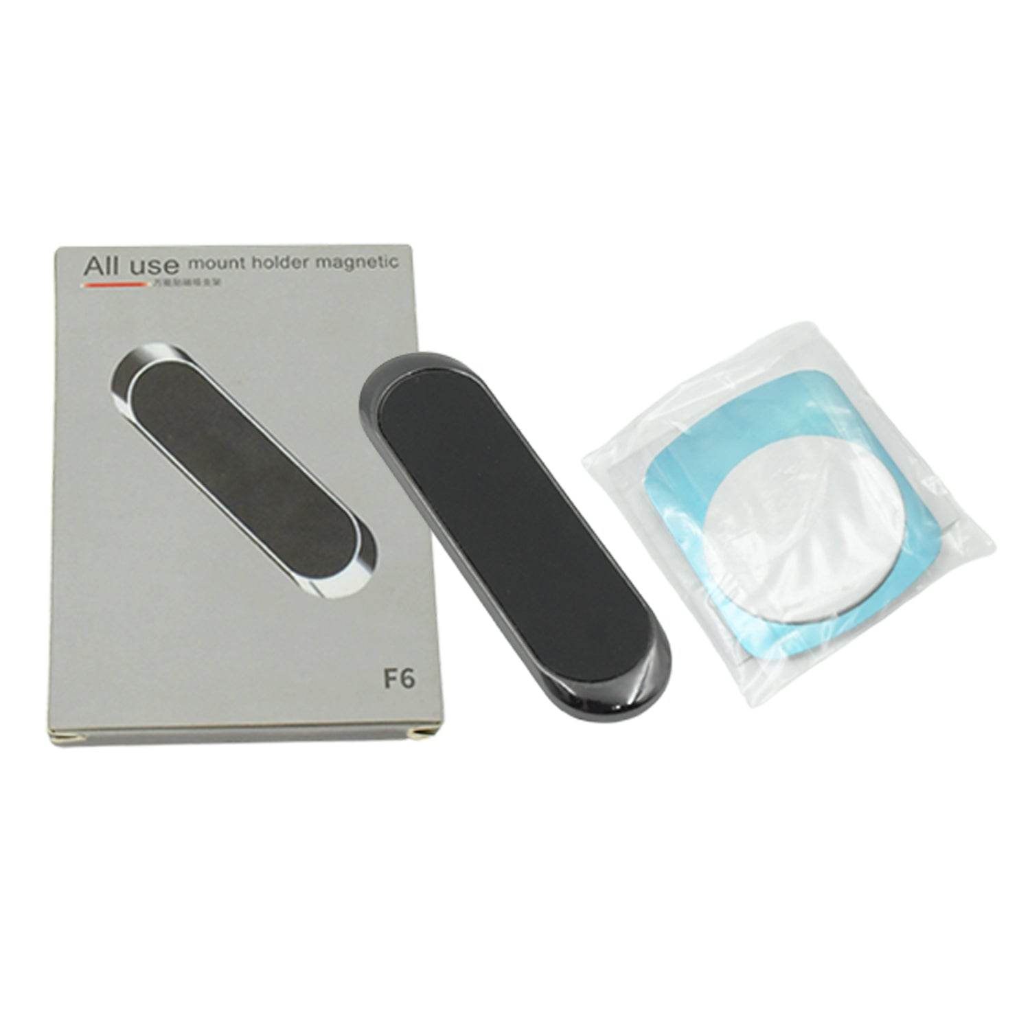 360d Rotation Magnetic Mobile Holder for Car Dashboard Stand Strongest Magnets Phone Metal Bracket Car, Bike, Scooter, Desk, Office, Home Universal (1 Pc) - infinityexculsivestore.com