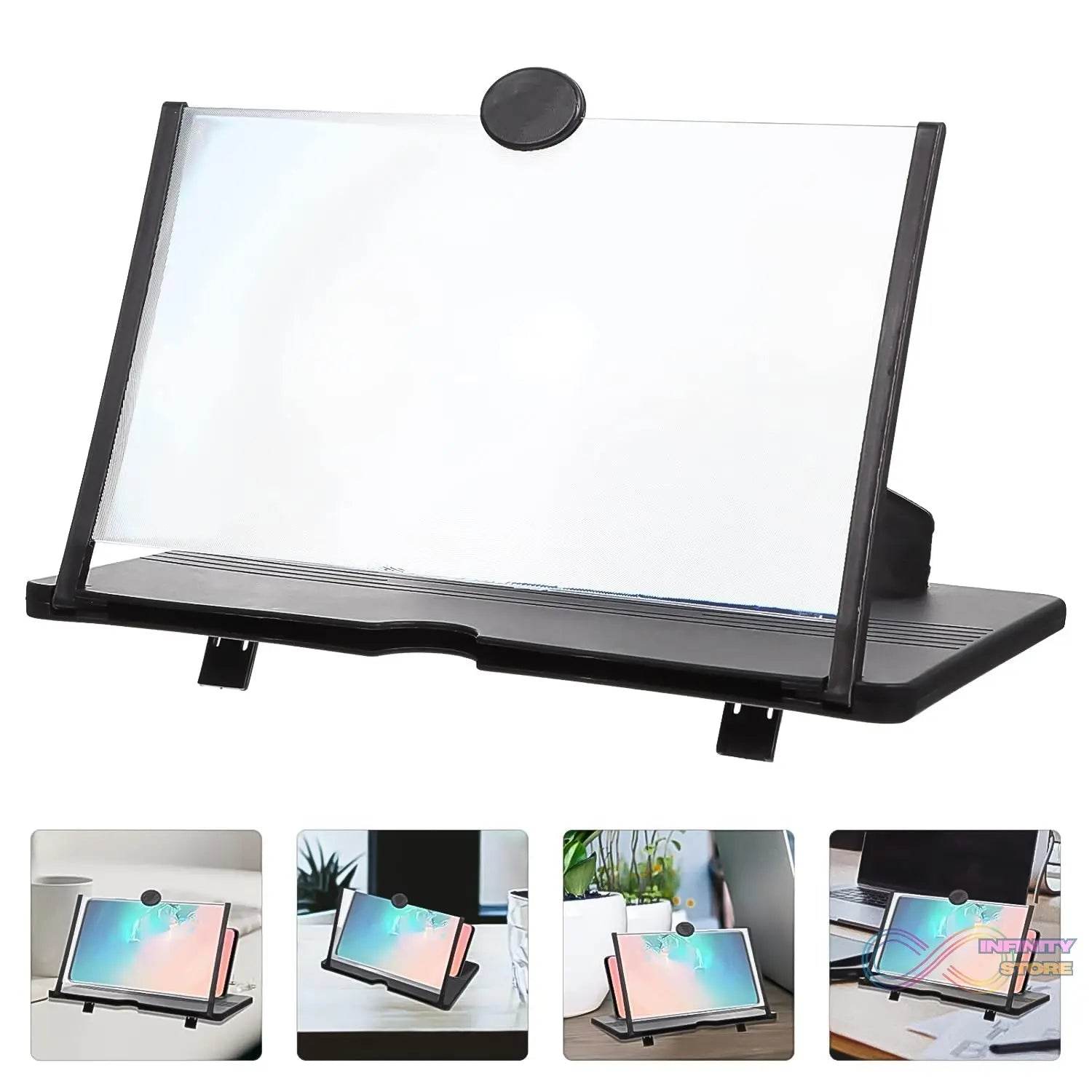 3D HD Mobile Phone Magnifier Amplifier (8.5 inch / 1 Pc) - infinityexculsivestore.com