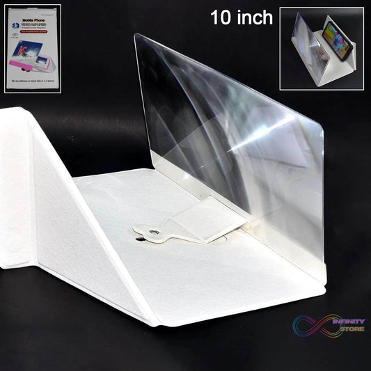 3D HD Mobile Phone Screen Magnifier Amplifier (1 Pc / 10 Inch) - infinityexculsivestore.com