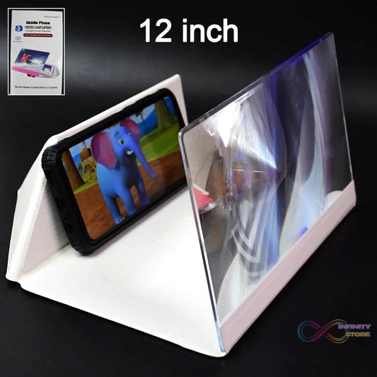 3D HD Mobile Phone Screen Magnifier Amplifier (1 Pc / 12 Inch) - infinityexculsivestore.com