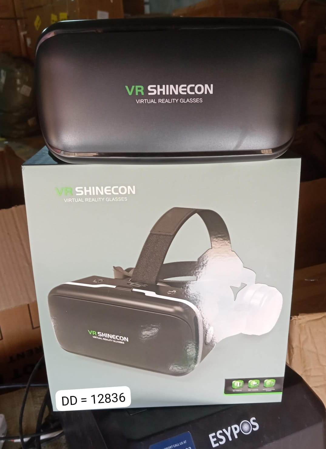 3D / HD VR Glasses Virtual Reality Goggles Headset for iOS for Android Smartphone VR Goggles-For 3D VR Movies Video Games with Headphones (1 Pc) - infinityexculsivestore.com