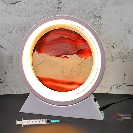 3D Liquid motion Display With LED Light (1 Pc) - infinityexculsivestore.com