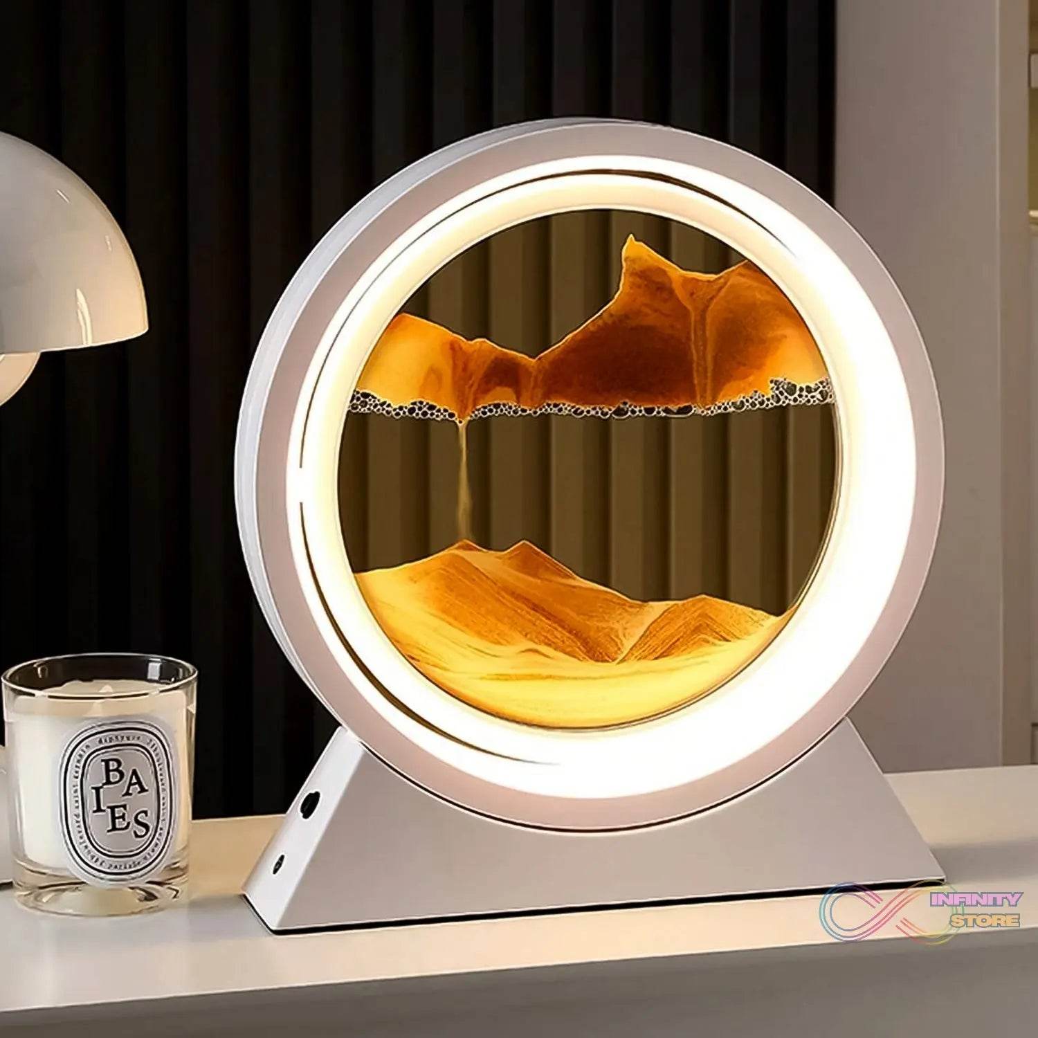 3D Liquid motion Display With LED Light (1 Pc) - infinityexculsivestore.com