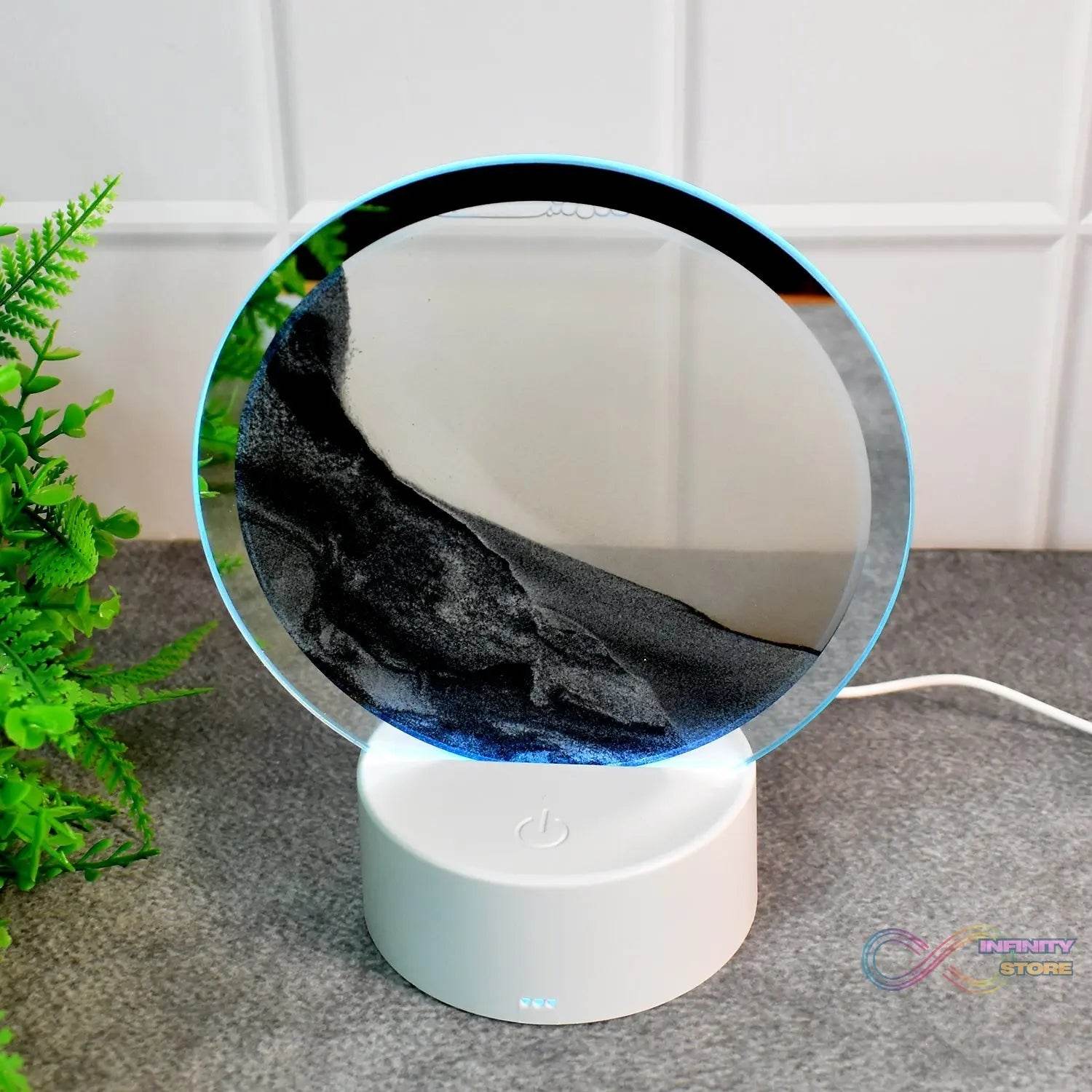 3D Liquid motion Display With LED Light (1 Pc) - infinityexculsivestore.com