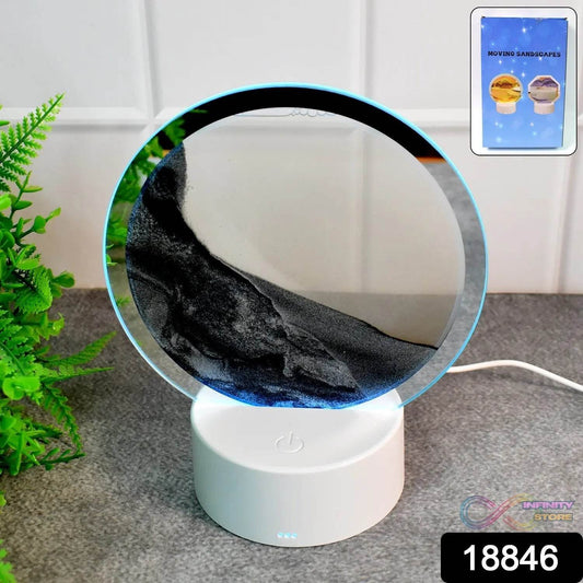 3D Liquid motion Display With LED Light (1 Pc) - infinityexculsivestore.com