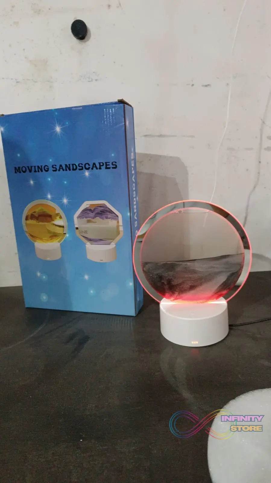 3D Liquid motion Display With LED Light (1 Pc) - infinityexculsivestore.com