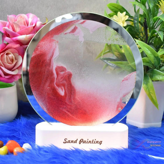 3D Liquid motion Display With LED Light (1 Pc) - infinityexculsivestore.com