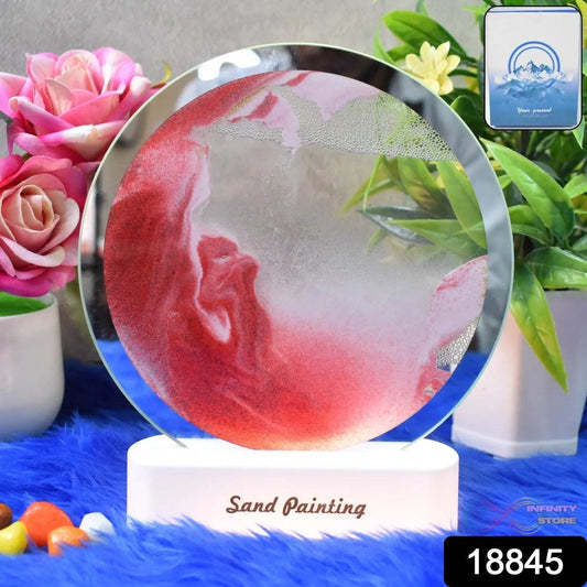 3D Liquid motion Display With LED Light (1 Pc) - infinityexculsivestore.com