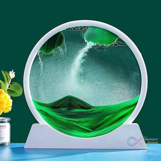 3D Moving Sand Art Picture Decor (1 Pc / Multicolor) - infinityexculsivestore.com