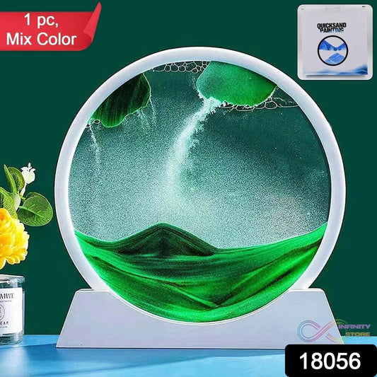 3D Moving Sand Art Picture Decor (1 Pc / Multicolor) - infinityexculsivestore.com