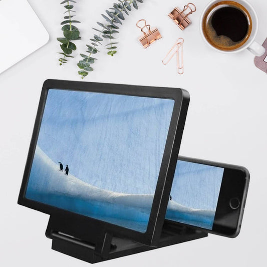3D Phone Screen Magnifier Video Screen Amplifier Expander Holder Bracket for Mobile Phone Screen Zoom Display (1 Pc) - infinityexculsivestore.com